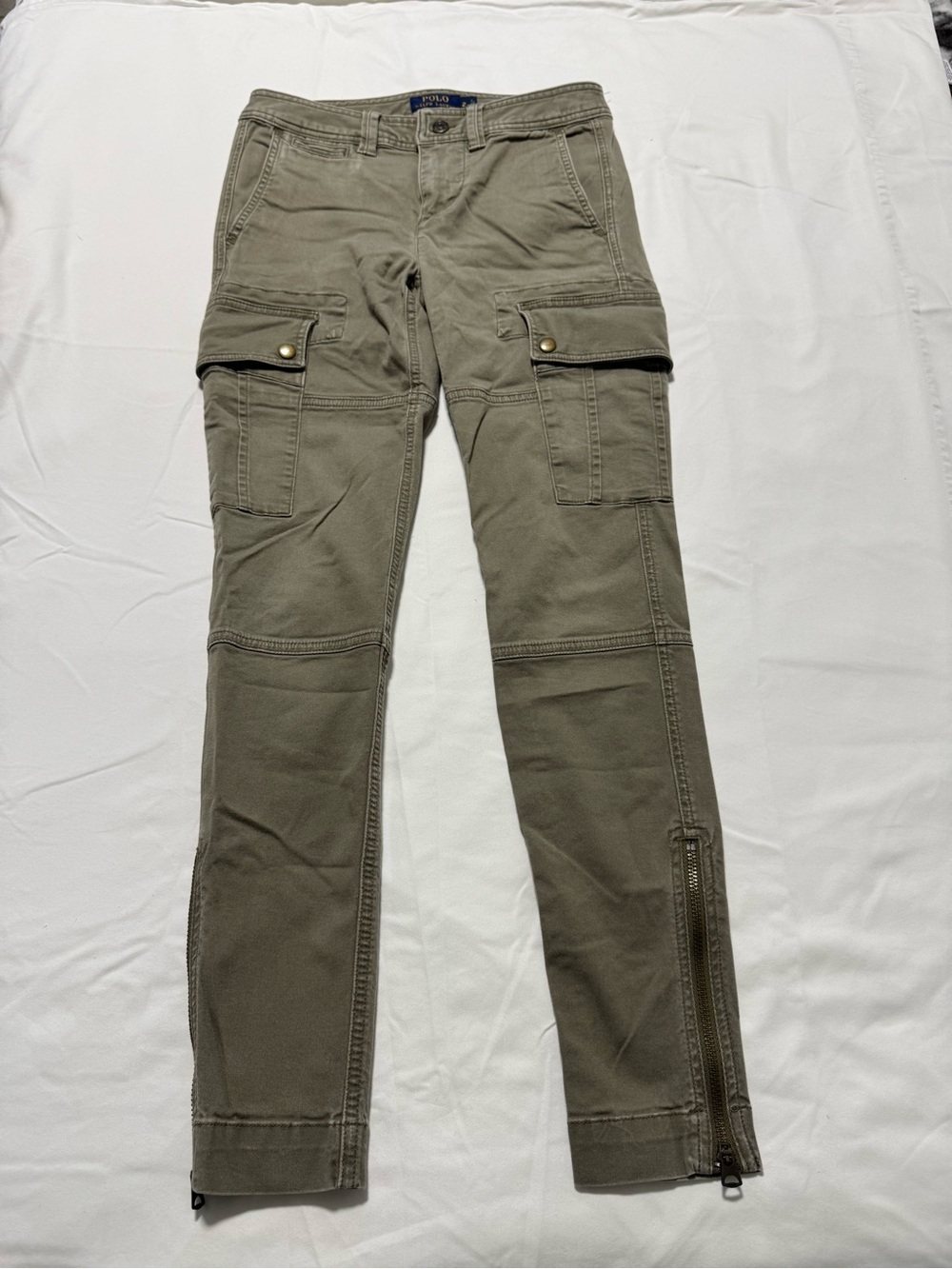 Polo by Ralph Lauren Olive Cargo Jogger Pants - Women